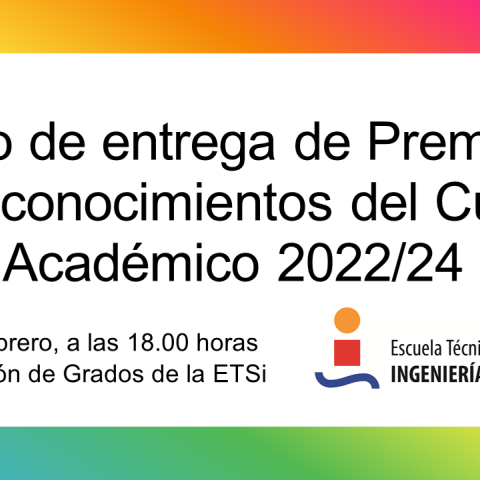 Acto de entrega de Premios y Reconocimientos del Curso Académico 2022/2023