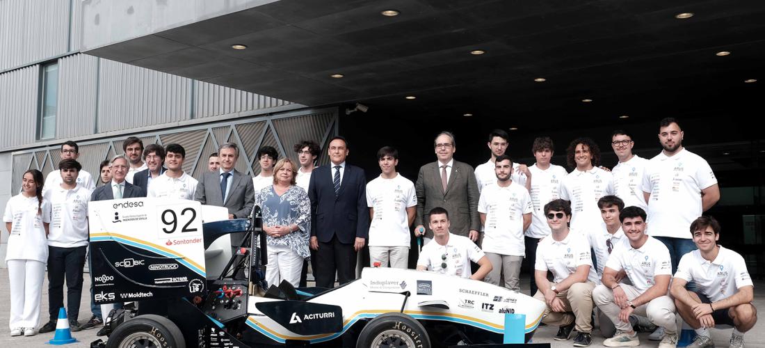 Andalucia Racing TEAM, ARUS, presents the first autonomous vehicle designed and built entirely in Andalusia | Higher Engineering Technician from the University of Seville, ETSi 