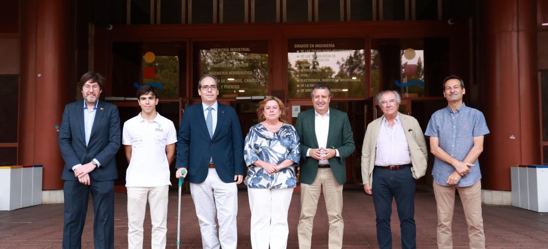 La Diputación de Sevilla se compromete a colaborar con Andalucía Racing TEAM ARUS