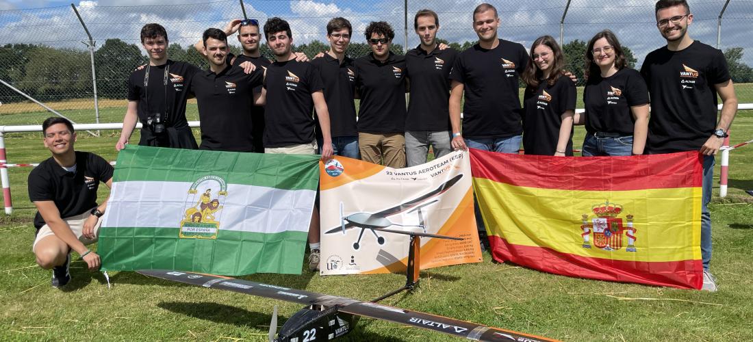 The VANTUS aircraft modeling team debuts a new model in the international competition Air Cargo Challenge 2024 | Higher Technical School of Engineering, ETSi 